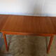 Scandinavian teak extension table from the 60s