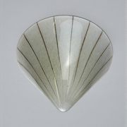 Murano Mazzega swirl glass ceiling light, Italy, 1970s