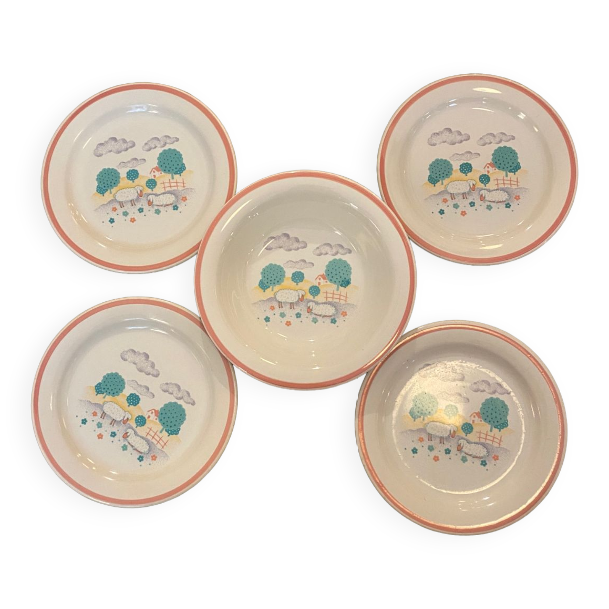 Dessert plates set