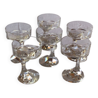 BACCARA CRYSTAL CHAMPAGNE CUP “NARCISSUS”