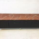 Row with refrigerator and on marble to Florence Knoll 1961