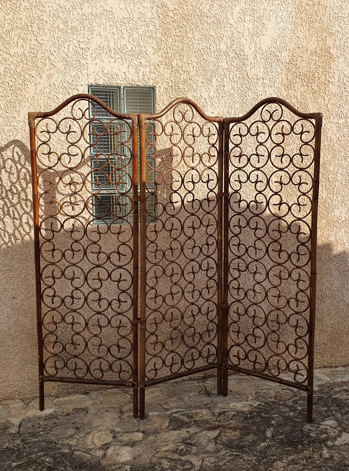 Bamboo screen