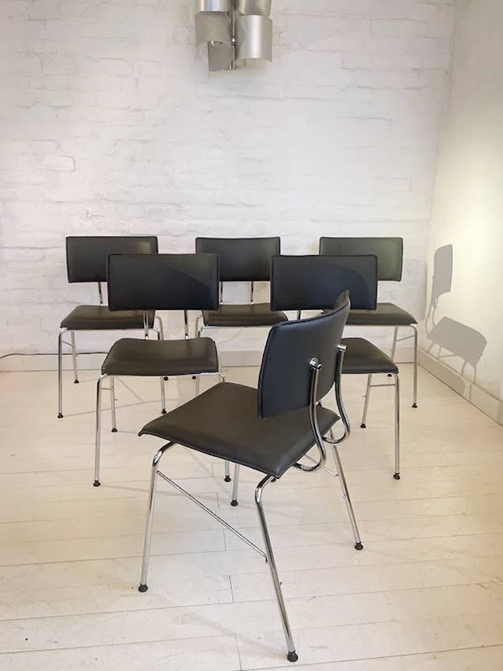 Sparta Leather Chair by Christoph Hindermann for Dietiker 1990s