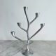 Aluminium cast iron candlestick 1980
