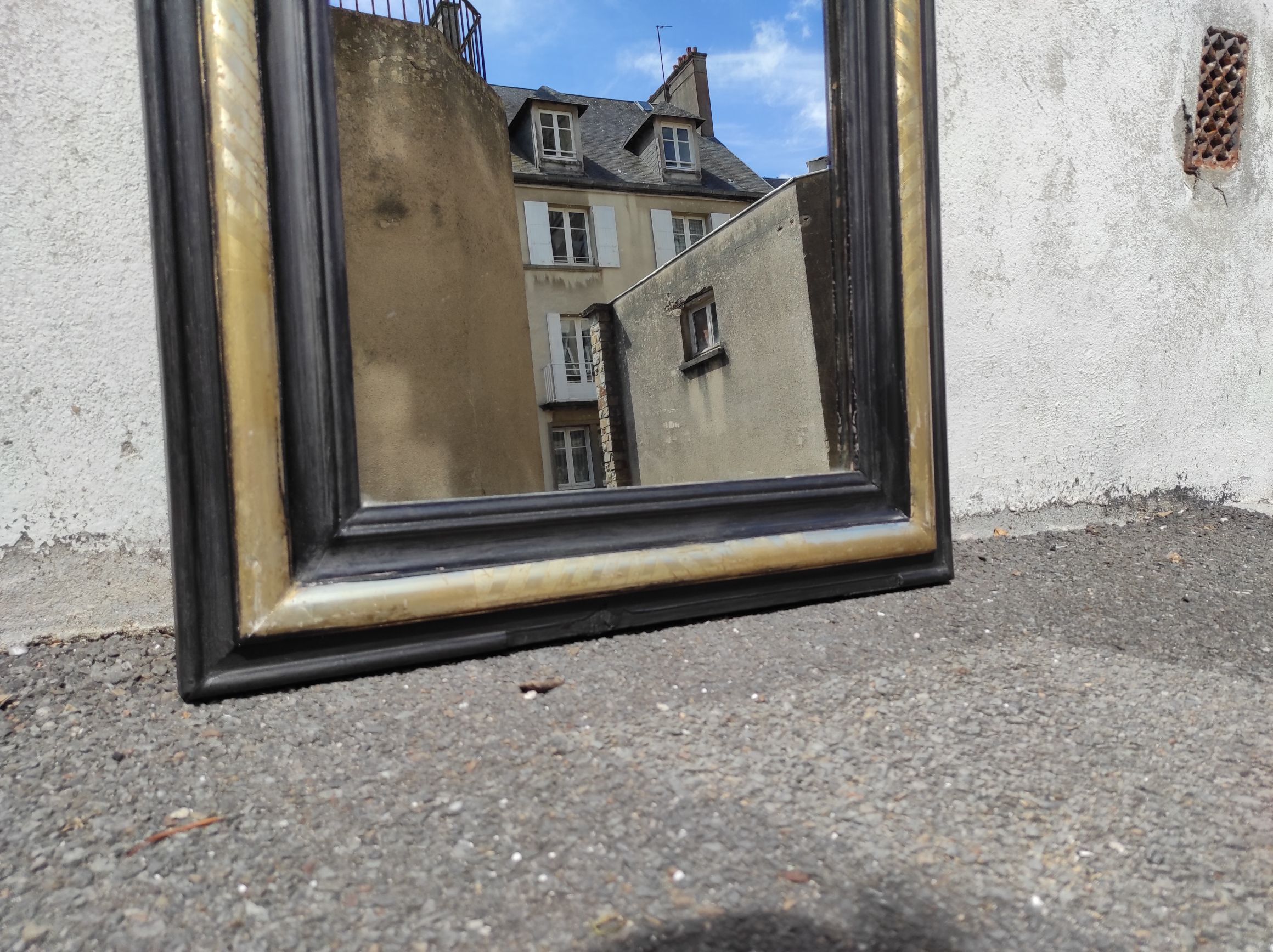 Old mirror Louis Philippe 78/56 cm