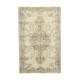 Handmade antique oriental beige rug 156 cm x 253 cm - 38895