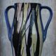 Large antique glazed terracotta jar/vase from Romania