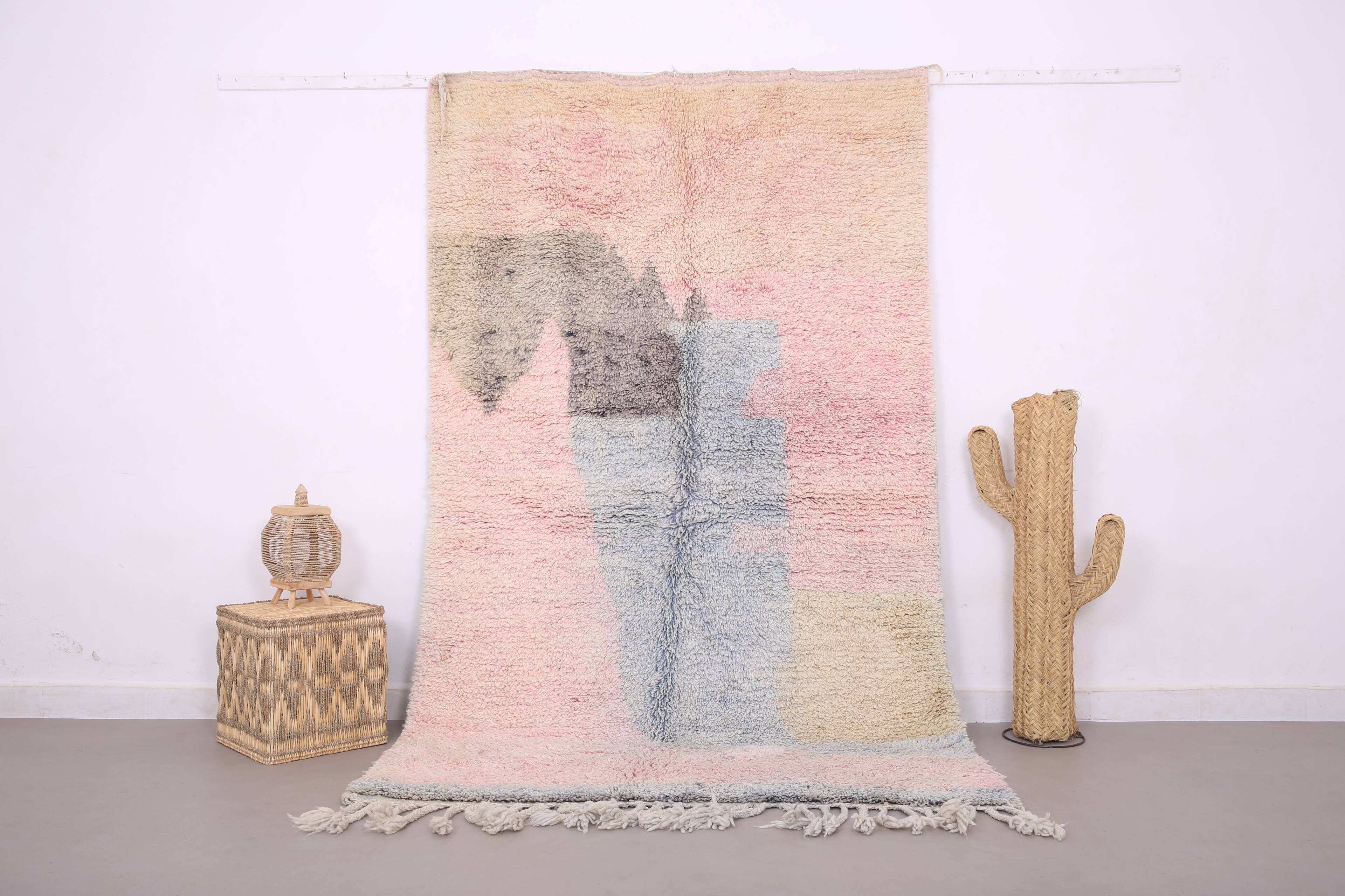 Vintage Boujaad Rug 160 x 262 cm - Berber Wool Rug - Moroccan Rug Handmade