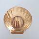 Shell-shaped brass catchall