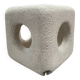 Cube lamp by Albert Tormos in limestone from the 60s 70s.