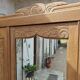 Art deco oak cabinet