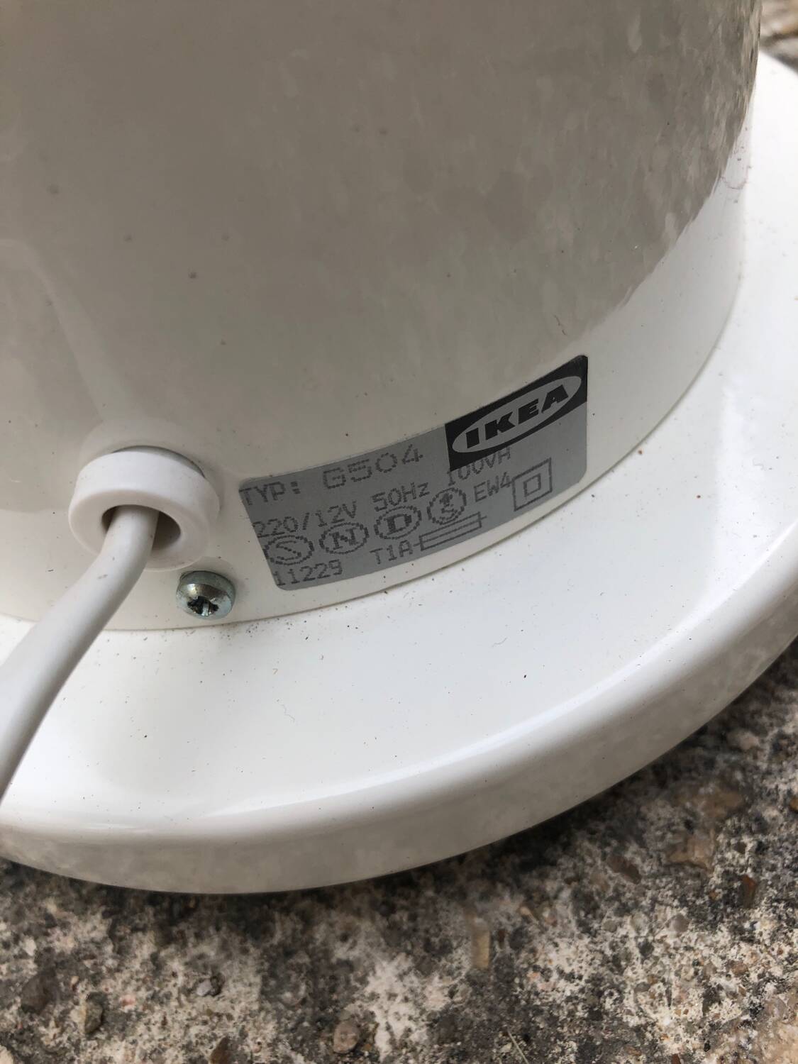 Vintage IKEA reading lamp, 1980