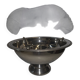 Silver-plated metal champagne bucket, cooler