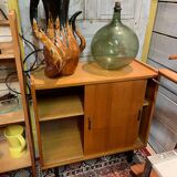 Vintage sliding door side cabinet design 60/70