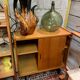 Meuble enfilade porte coulissante vintage design 60/70