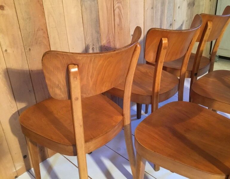Lot 6 bistro chairs