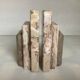 Pair of marble bookends