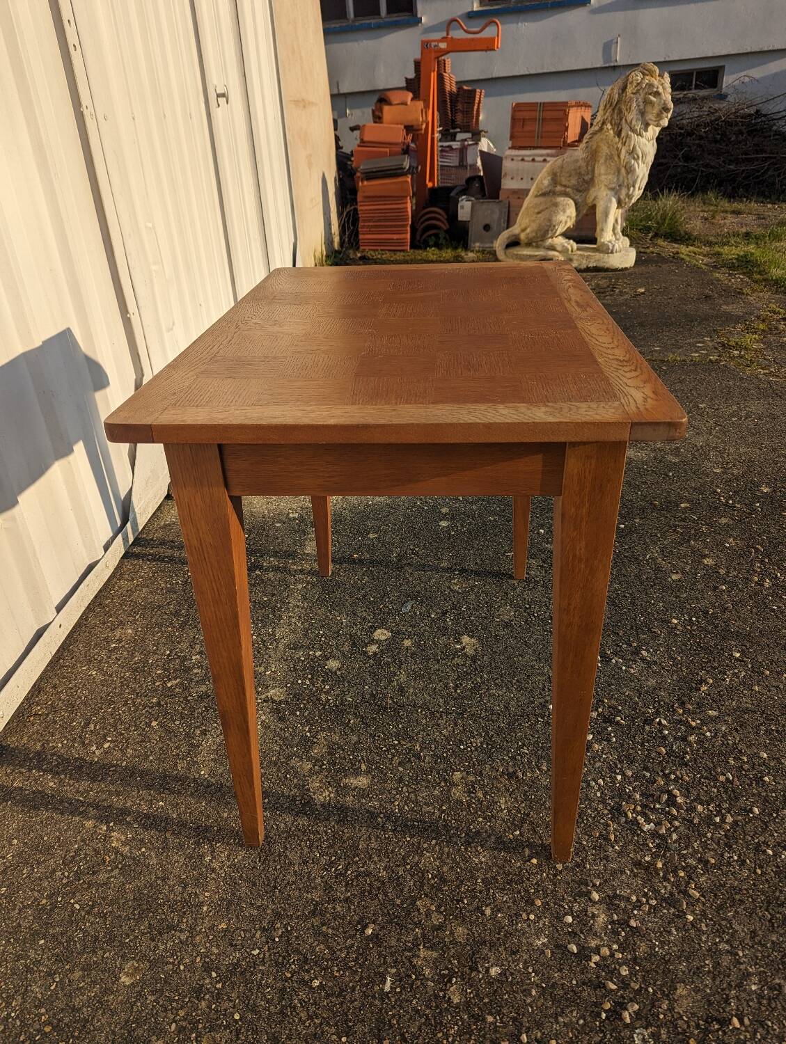 1950s compass foot desk