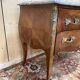 Commode sauteuse de style Louis XV en marqueterie