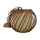 Hanging lamp wicker
