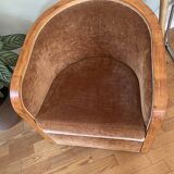 Fauteuil en velours