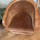 Velvet armchair