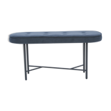 Corduroy upholstery bench