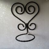 Wall wrought iron support