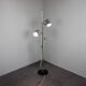 Adjustable double spotlight floor lamp "Stanislav Indra Chrome", Czechoslovakia