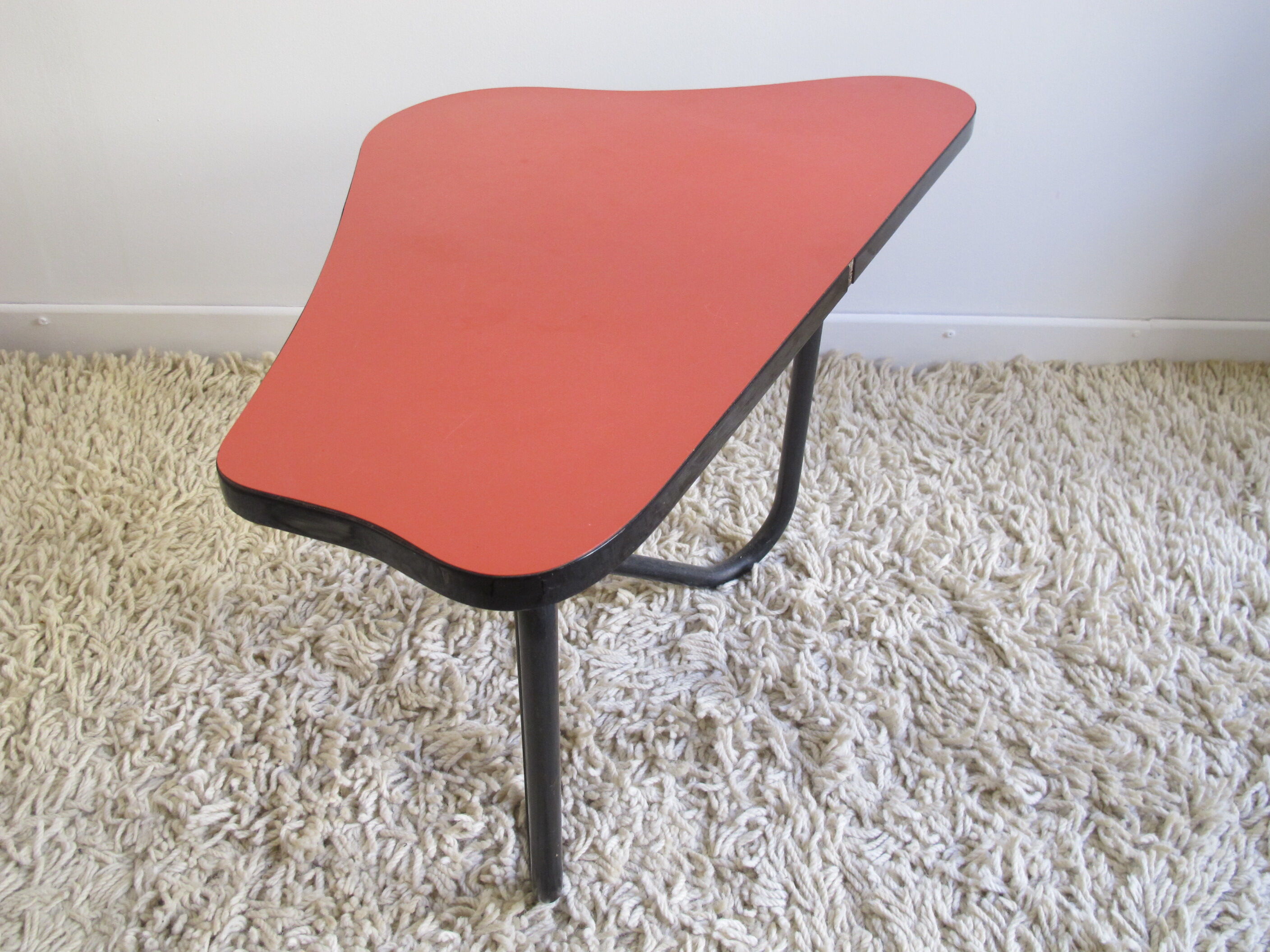 1960s free form kidney coffee table