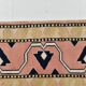 6x8 Pink & Navy Blue Oriental Vintage Rug, 186x247Cm