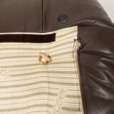 Ligne Roset Marsala - Canapé 2 places - Cuir marron