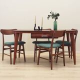 Oak desk, Italian design, 1970s, production: Italy