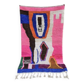 Tapis berbère tissé main traditionnelle taille 150 x 250 cm