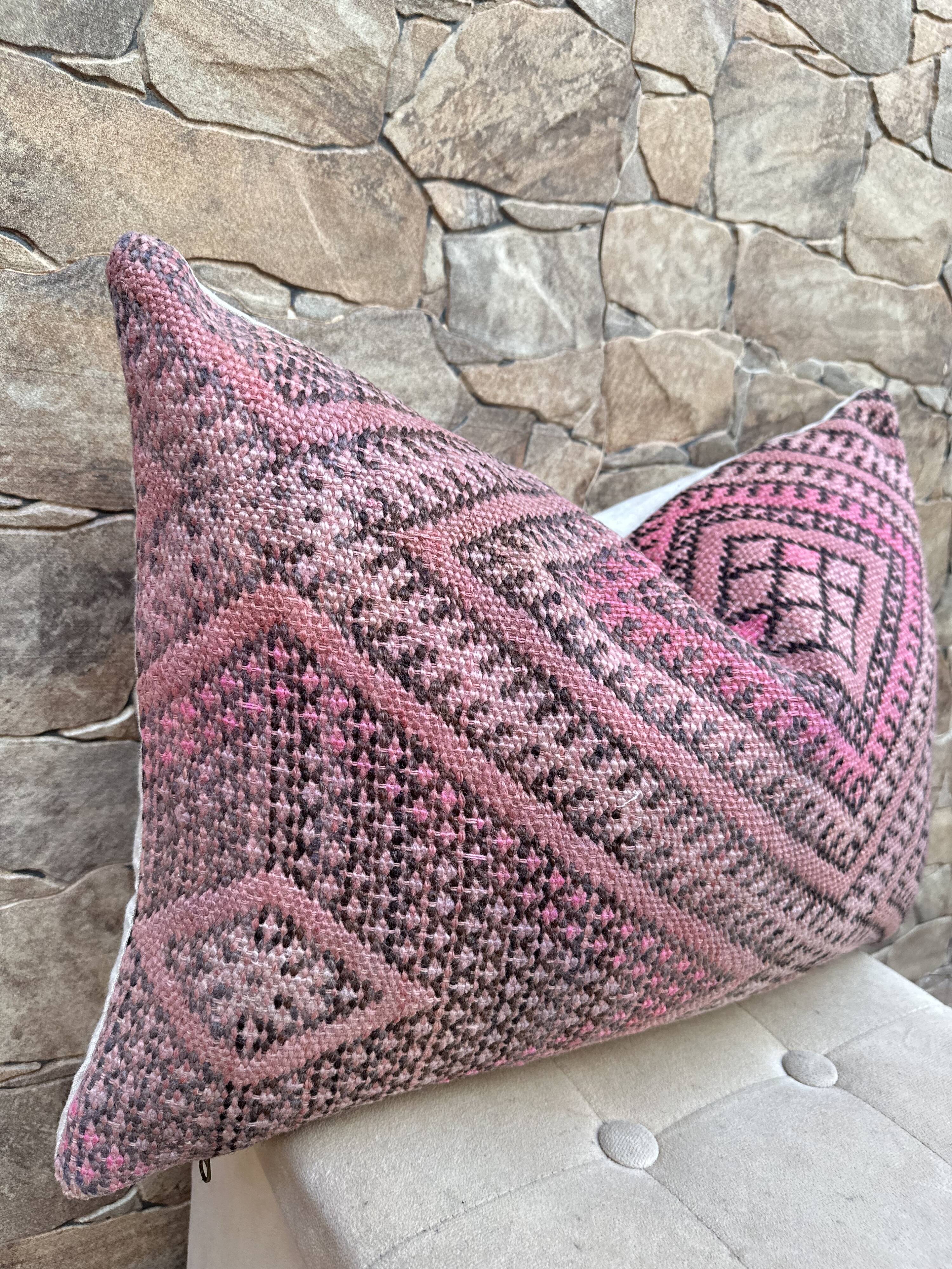 Housse de coussin marocain berbère vintage