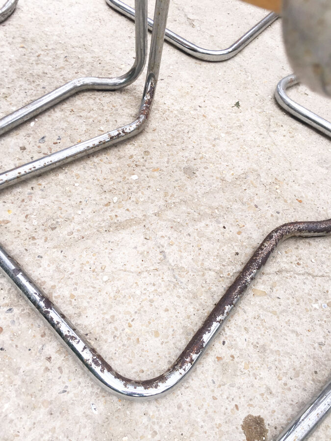 9 Marcel Breuer, model B32 to restore chairs