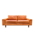 Danish Modern Mid Century Vintage Cognac Leather Sofa