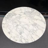 Round table Tulip in Calacatta marble by Eero Saarinen - Ø 107 cm - Knoll