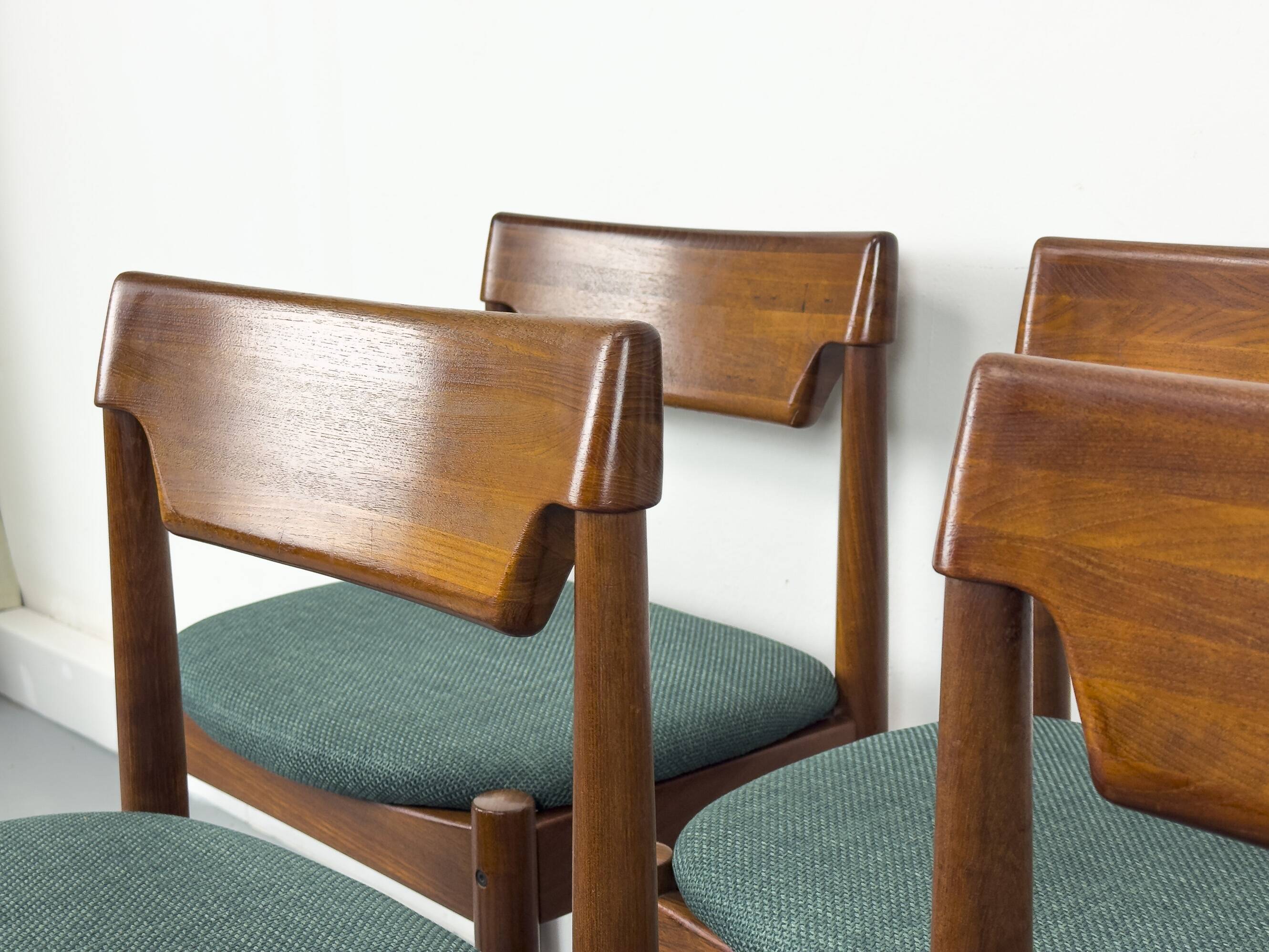 Teak Dining Chairs from Glostrup Møbelfabrik, 1960s, Set of 6