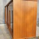 Sideboard 1960 diamond marquetry and showcase 180x45