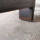 Workbench, brutalist console, solid wood