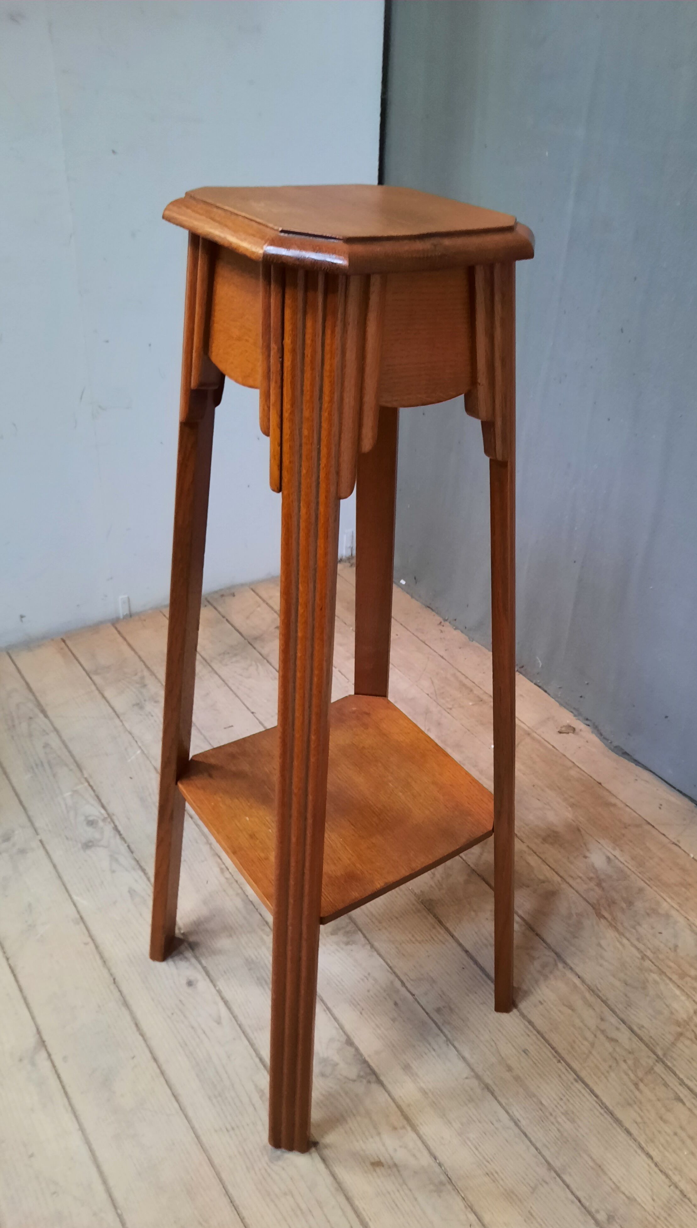 1930s oak selette