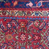 Tapis ancien persan hamadan fait main 120x204 cm