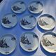 8 flat plates model Pastorale Salins manufacture