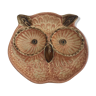 Vallauris ceramic owl trinket bowl