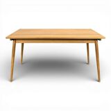 Scandinavian-style beech table