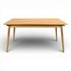 Scandinavian-style beech table