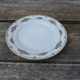 Ancien compotier vintage Limoges Bernardeau fleurettes