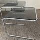 Series Of 3 pull-out tables "Harrow" for Meurop of the 70s