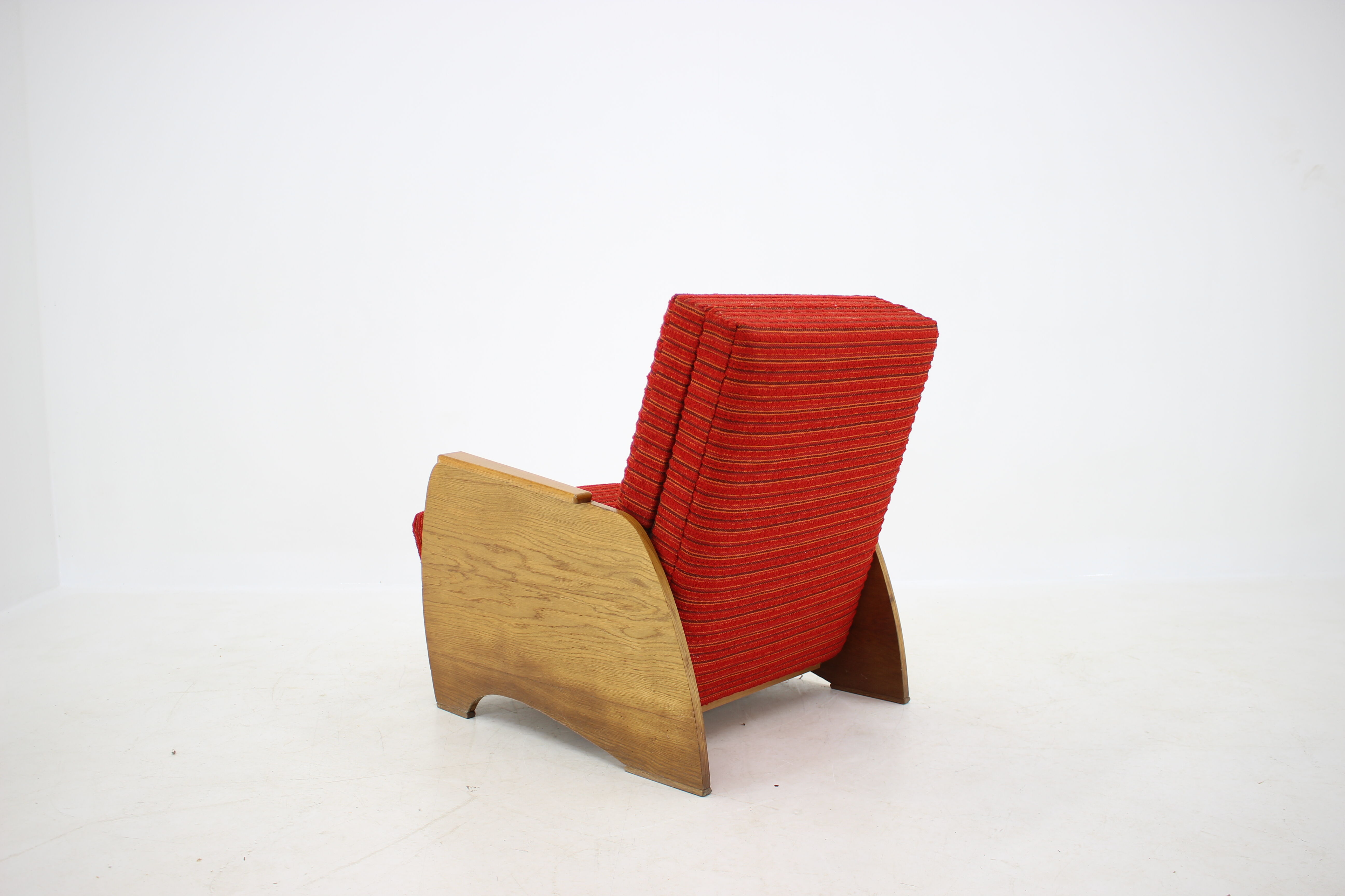 1960s Armchair convertible to Daybed, Czechoslovakia
